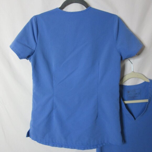 Figs Scrub Women's Tops Technical Collection Set of 2 Blue Size Extra Small - Picture 11 of 11